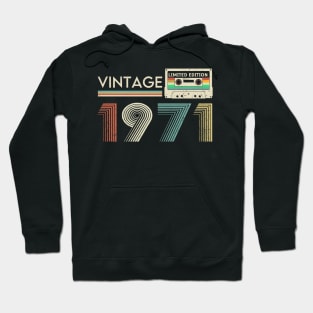 Vintage 1971 Limited Cassette Hoodie